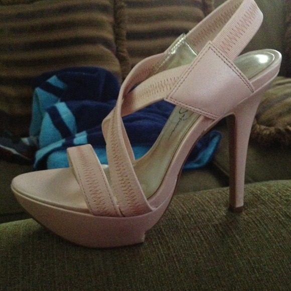 Light pink heels