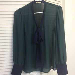 Green/Blue Long leave shirt.