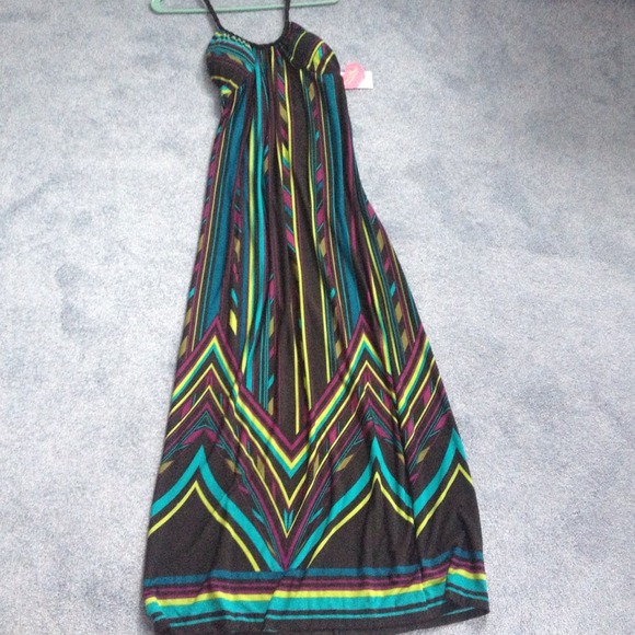 Casual, bohemian style maxi dress