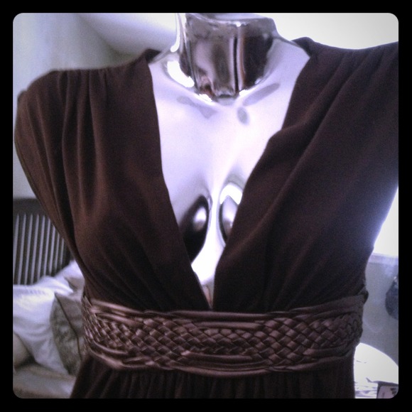 Cute braided empire waist dress
