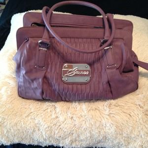 Guess Purple Leather