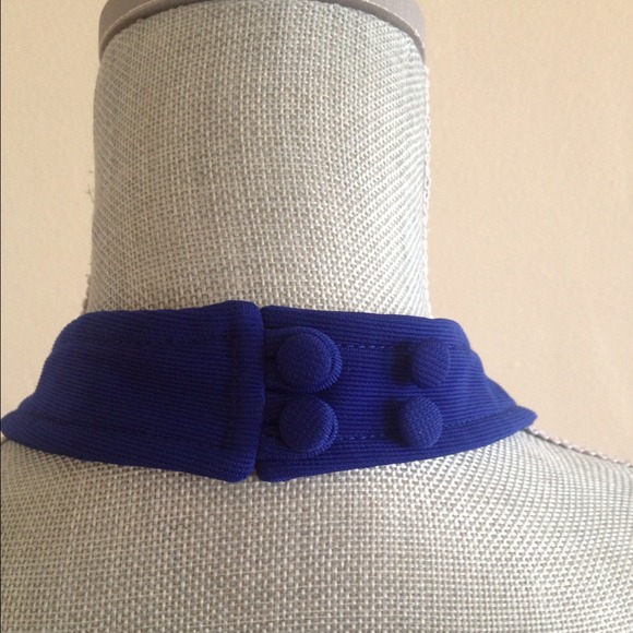 SOLD Sexy Blue Cocktail bandage Dress - Picture 3 of 4