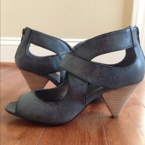 Grey sandals