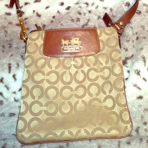 COACH cross body purse