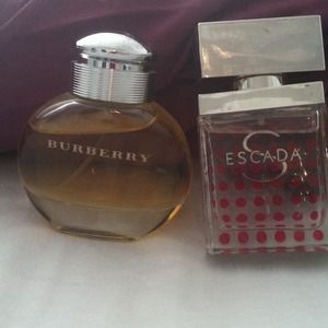 Burberry and escada perfume ON HOLD
