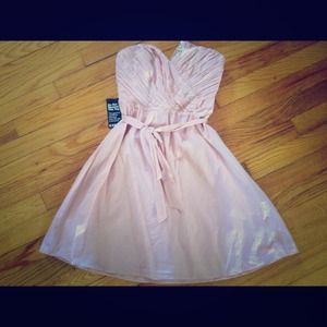 NWT fun light pink Express dress