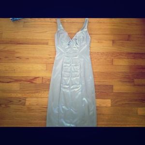 Beautiful Cache silver dress