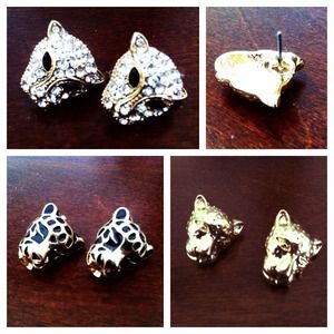 Jaguar earring bundle!!