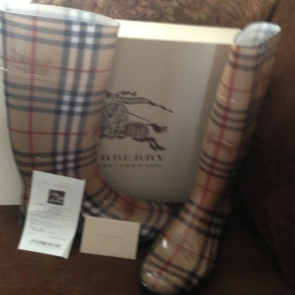 Burberry Rain Boots