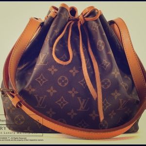 100%AUTHENTIC LV PETIT MONOGRAM NOE