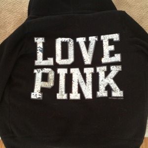 ON HOLD. Victoria's Secret faux fur lined hoodie