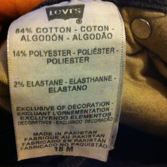 👖💟 BLUE LEVI JEANS 💟 - Picture 3 of 4