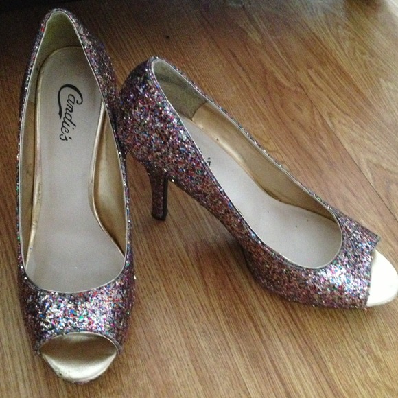 Glitter Heels.