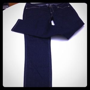 Dark blue skinny jeans