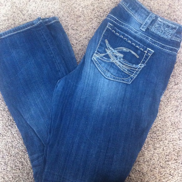 HOLD Silvers size 14 inseam 32 straight leg jeans