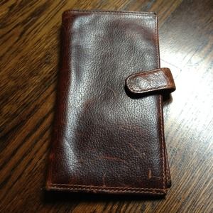 Franklin Covey Brown Leather Wallet