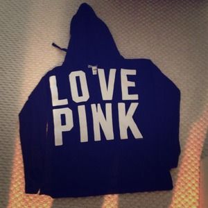 🆚Victoria's Secret Black Cropped Sweatshirt 🆚