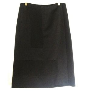 Emanuel Ungaro Satin Pencil Skirt