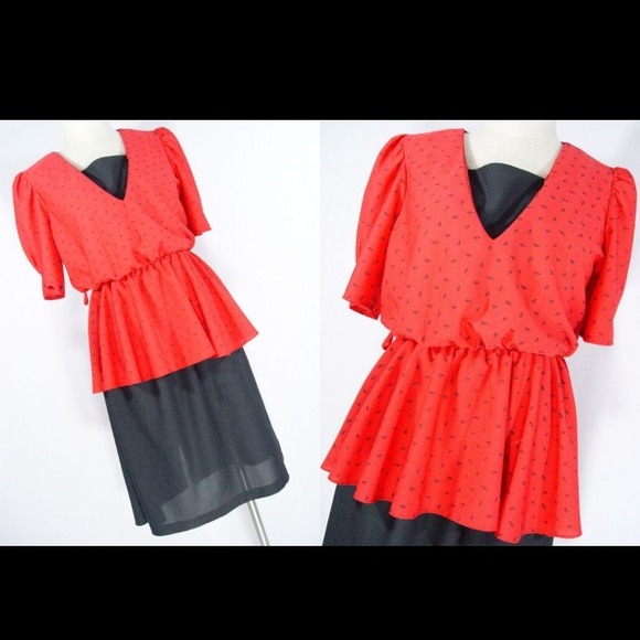 Vintage Peplum dress. Excellent condition