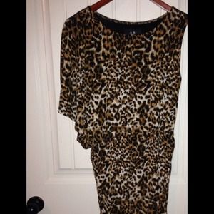 ✨RESERVED✨Leopard print bodycon dress