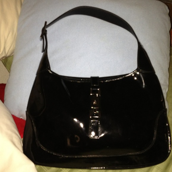 Authentic Patent leather Gucci Handbag