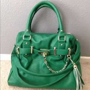 Steve Madden Green Handbag NWOT