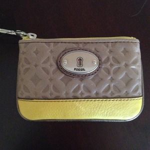Never used Fossil wristlet