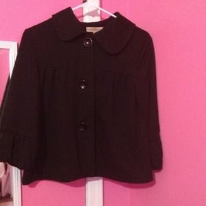 Cute black crop jacket
