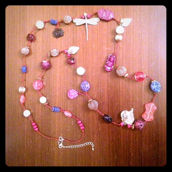 💙sale💙Multi-charms, multi-beaded chain
