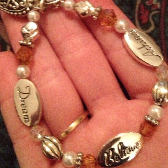 Dream Believe Achieve bracelet