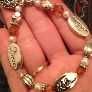 Dream Believe Achieve bracelet