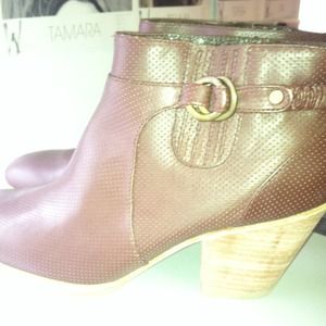 Rachel Comey brown leather booties-****brand new!!