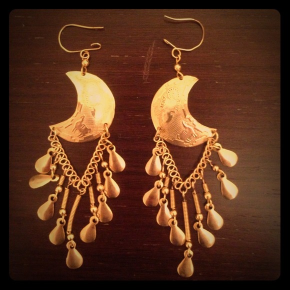 🔆Reduced🔆Golden earrings In Maya theme