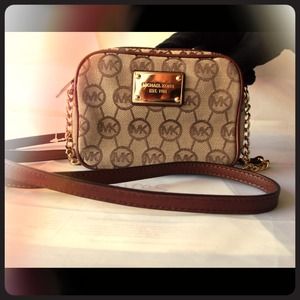 Authentic Michael Kors cross body purse