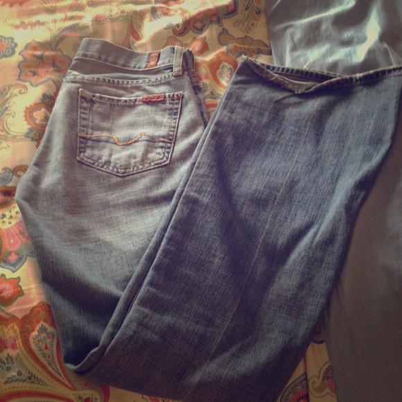 *reduced* 7 for all mankind jeans size 25