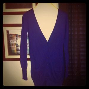 Mossimo Purple Violet cardigan