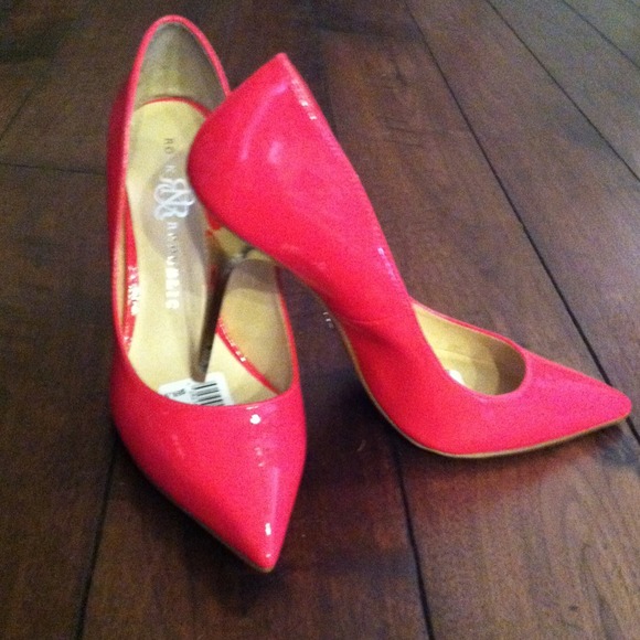 🎀Rock & Republic Hot Pink Heels! Brand new!!'🎀
