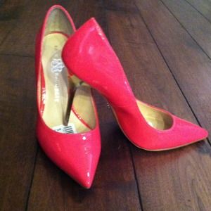 🎀Rock & Republic Hot Pink Heels! Brand new!!'🎀