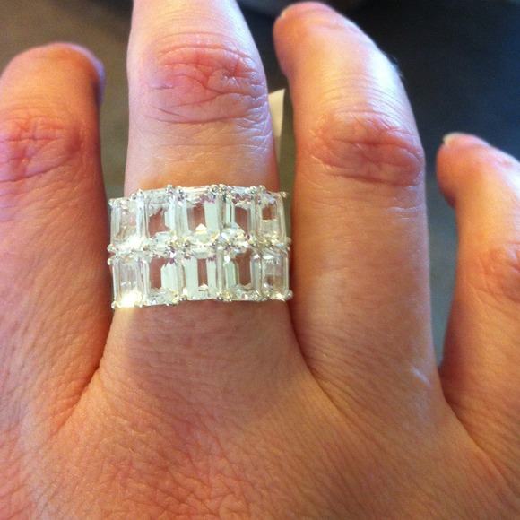 Cullinan Topaz Sterling Silver Ring ATGW is 6.19ct