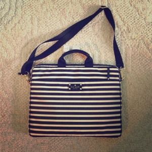 Kate Spade Chad Striped laptop bag
