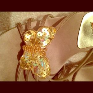 🌟JUST REDUCED🌟Sparkly Butterfly Heels