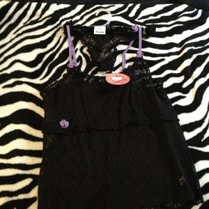 Hello kitty lace thong and cami