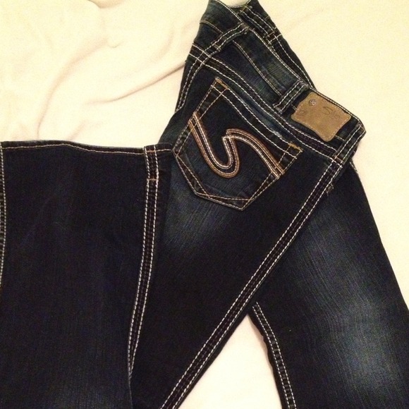 Silver jeans