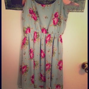 Beautiful spring time floral dress