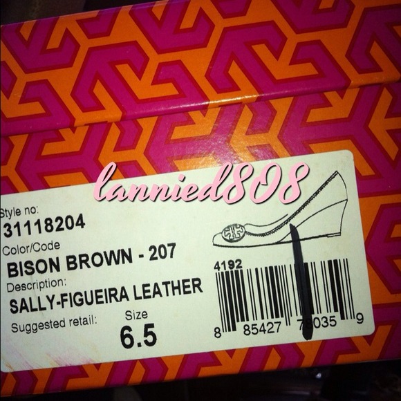 ❌No longer available❌ Tory Burch Brown Wedges - Picture 3 of 3