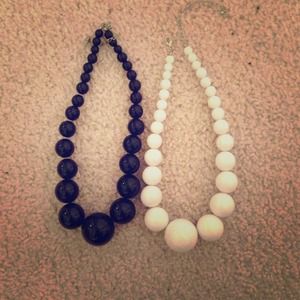 Pearl necklaces