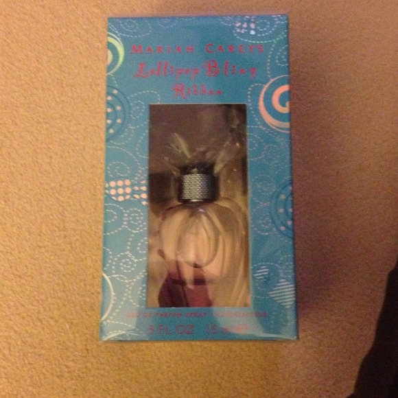 SOLD...Mariah Carey lollipop bling ribbon perfume