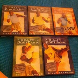 Billy's Bootcamp DVDS