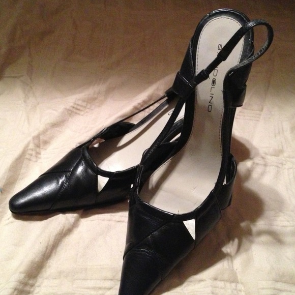 Bandolino Sling backs-Navy - Picture 2 of 4