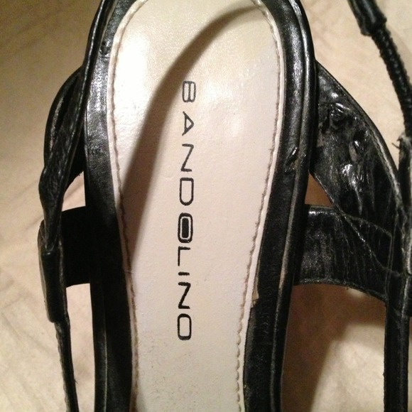 Bandolino Sling backs-Navy - Picture 3 of 4